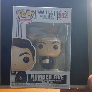 Funko Pop! Number Five Vinyl Figure - Black, White, Brown
